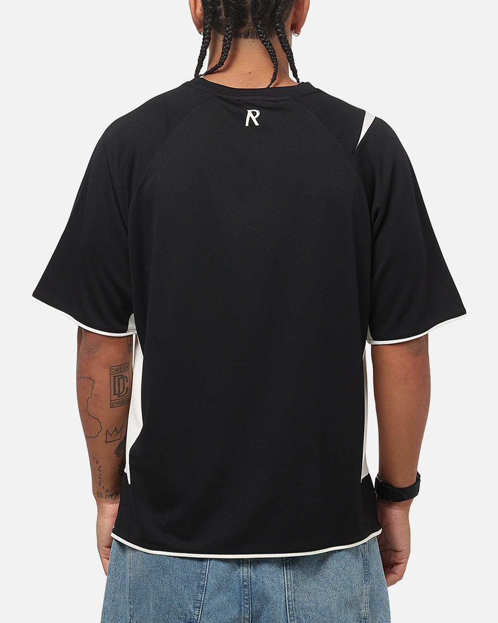 REPRESENT Represent Star Football Top Jet Black