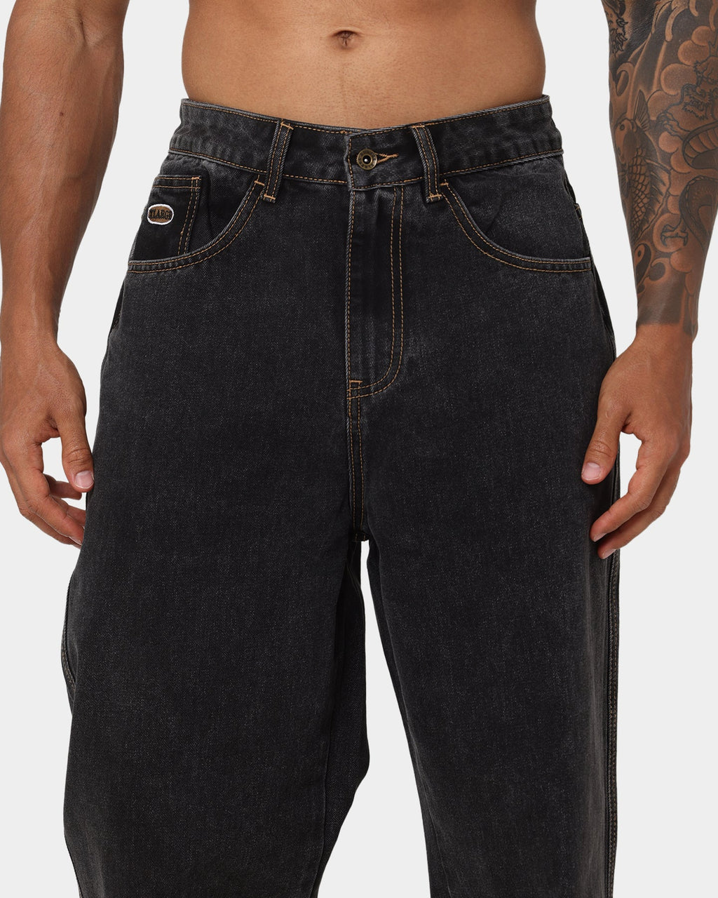 X-LARGE Original X-Large Bull Denim 91 Pants Washed Black