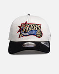 New Era New Era Philadelphia 76ers 'Chrome White' 19TWENTY Snapback White/Black