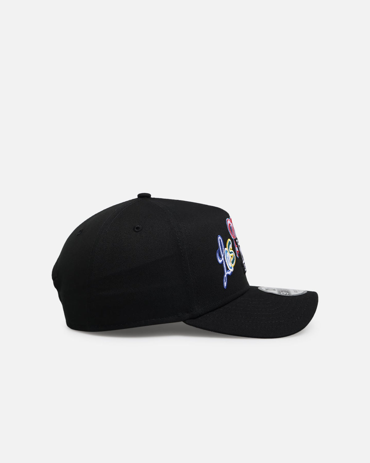 New Era New Era Los Angeles Dodgers 'Multi Letter' 9FORTY A-Frame Snapback Black