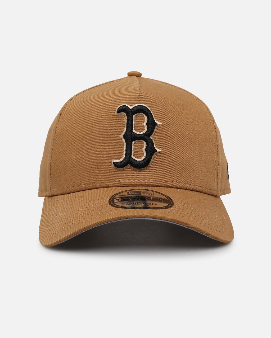 New Era New Era Boston Red Sox 9FORTY A-Frame Snapback Wheat