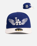 New Era Classic New Era Los Angeles Dodgers 'Team Wings' 59FIFTY Fitted Navy