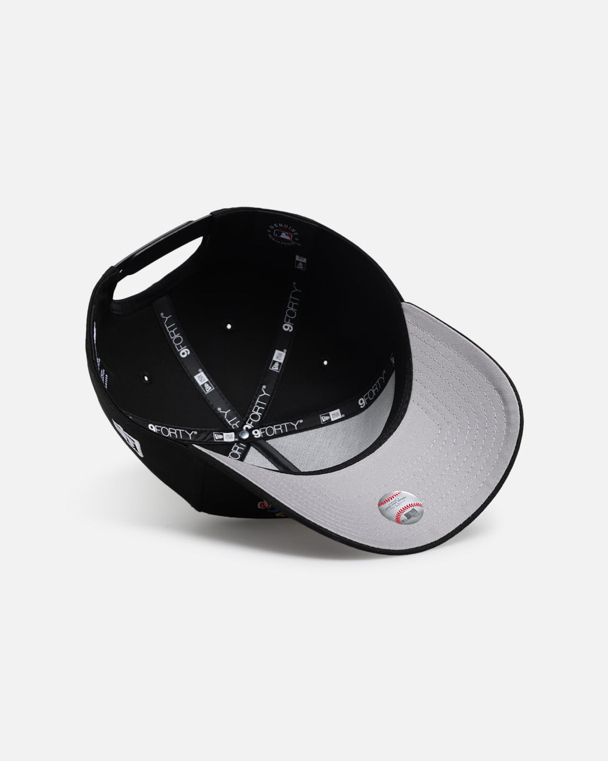New Era New Era Los Angeles Dodgers 'Multi Letter' 9FORTY A-Frame Snapback Black