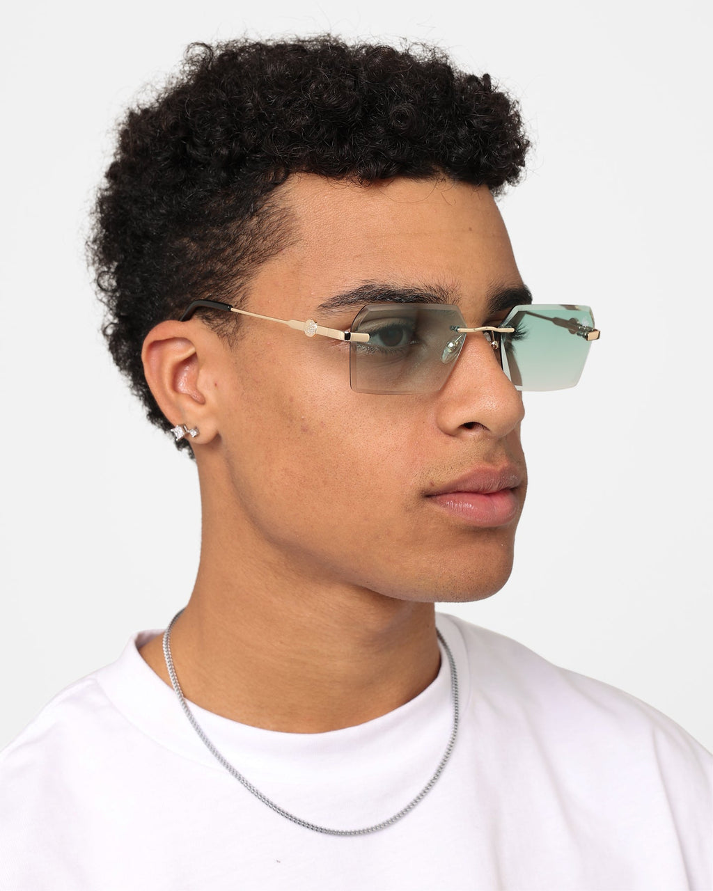 BELVOIR & CO Belvoir & Co Kennedy Sunglasses Green/Gold