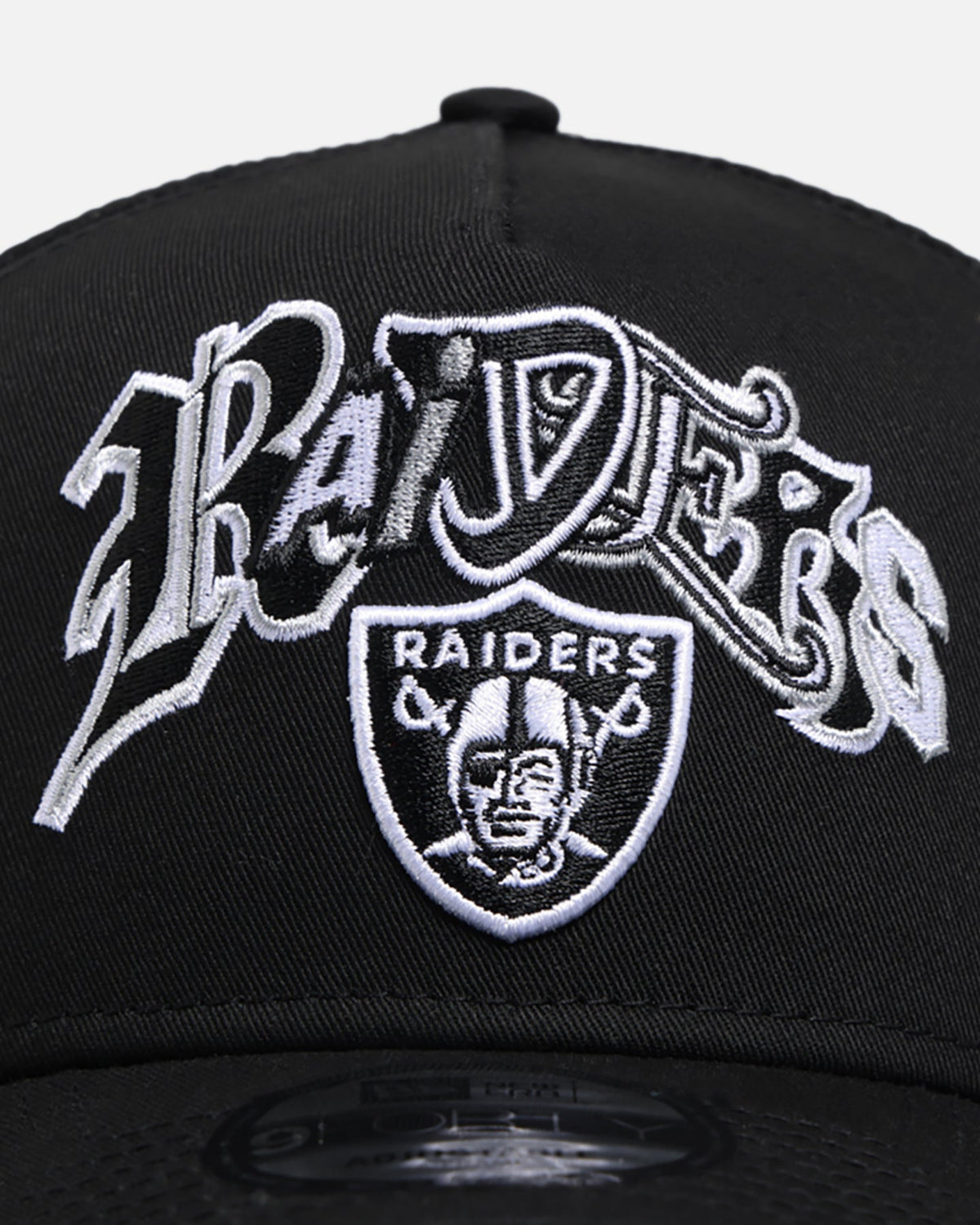 New Era New Era Las Vegas Raiders 'Multi Letter' 9FORTY A-Frame Snapback Black