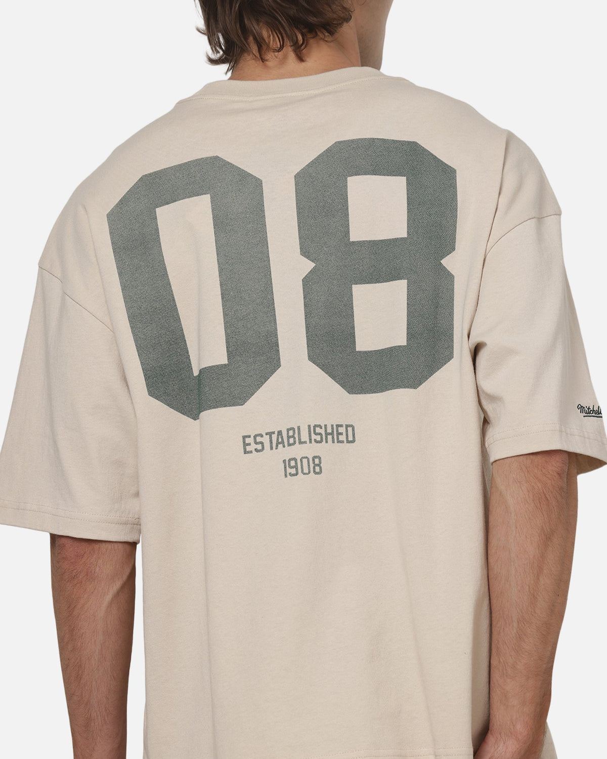 MITCHELL & NESS Mitchell & Ness Wallabies Cropped T-Shirt Ivory
