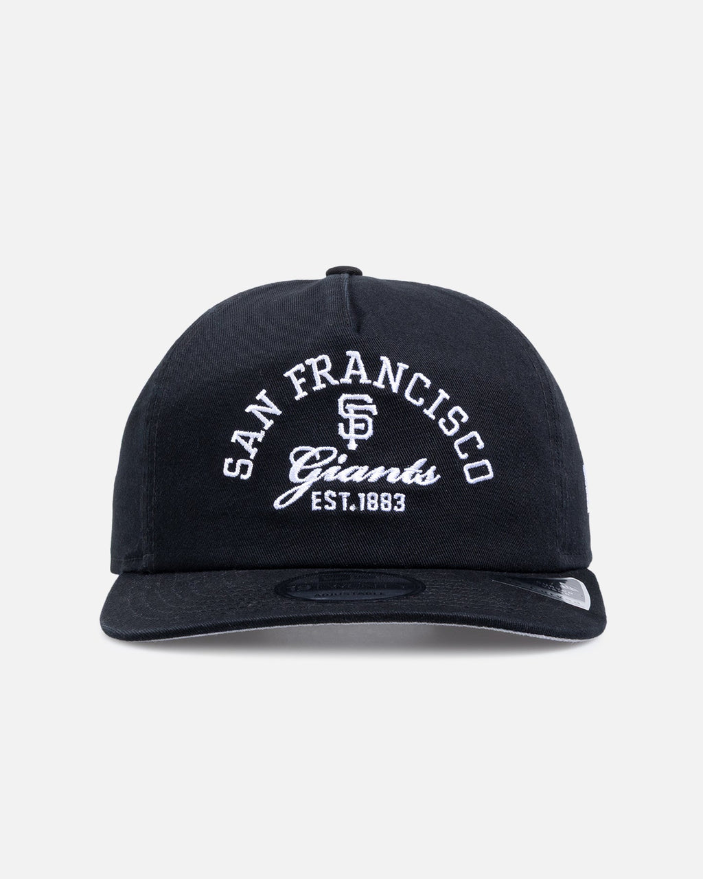 New Era Official New Era San Francisco Giants 'MLB Stacked Logo' 19TWENTY Snapback Black