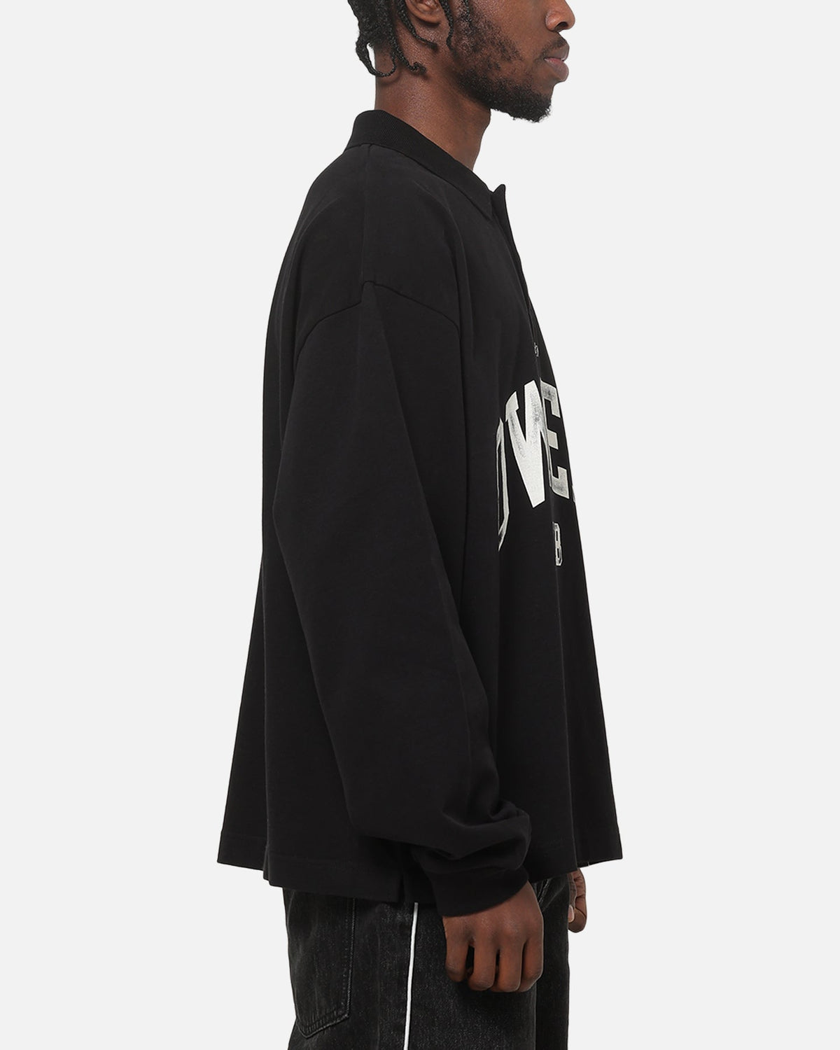REPRESENT Represent Owners Rugby Top Jet Black
