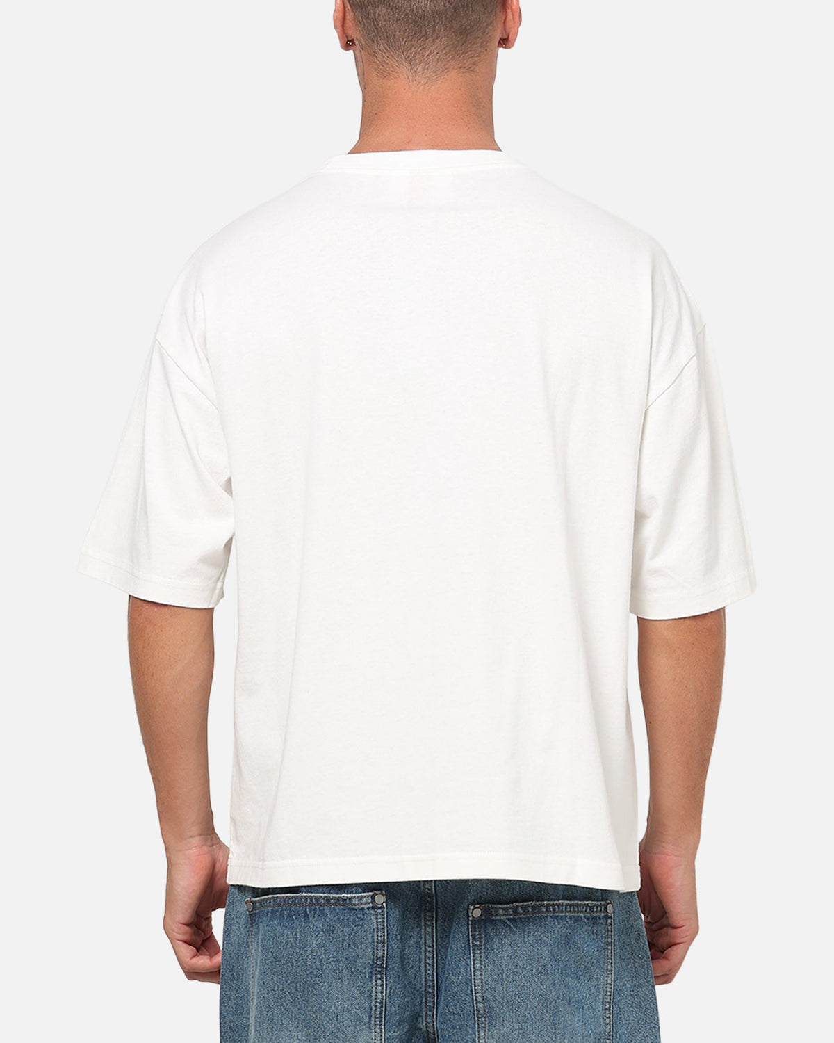 MITCHELL & NESS Mitchell & Ness Philadelphia Eagles Star Script Boxy T-Shirt Vintage White
