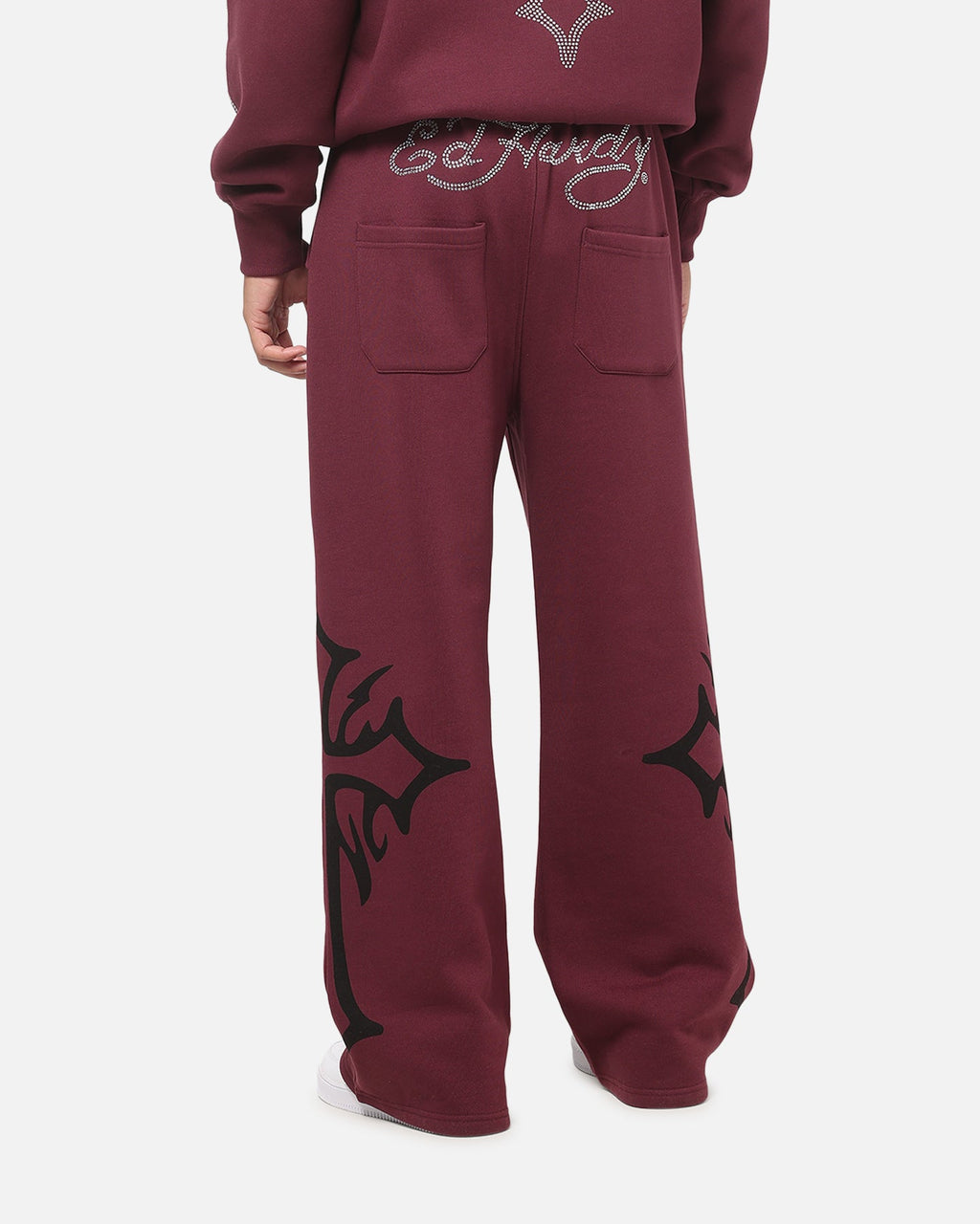 ED HARDY Original Ed Hardy Trinity Sweatpants Plum