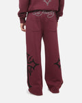 ED HARDY Original Ed Hardy Trinity Sweatpants Plum