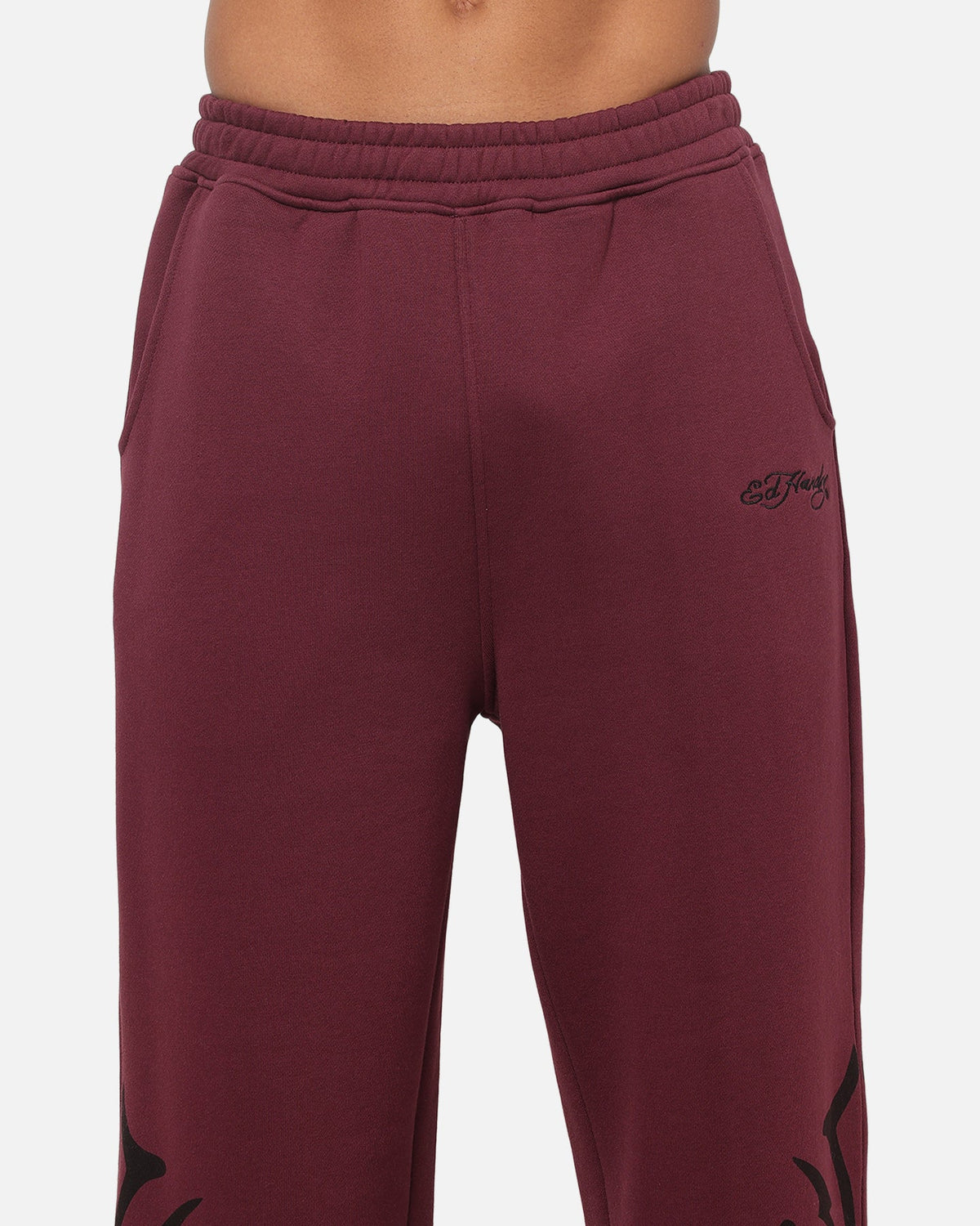 ED HARDY Original Ed Hardy Trinity Sweatpants Plum