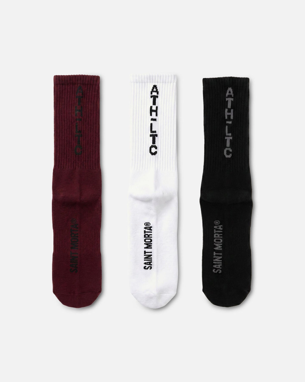 SAINT MORTA Original Saint Morta Athltc 3 Pack Socks Multi