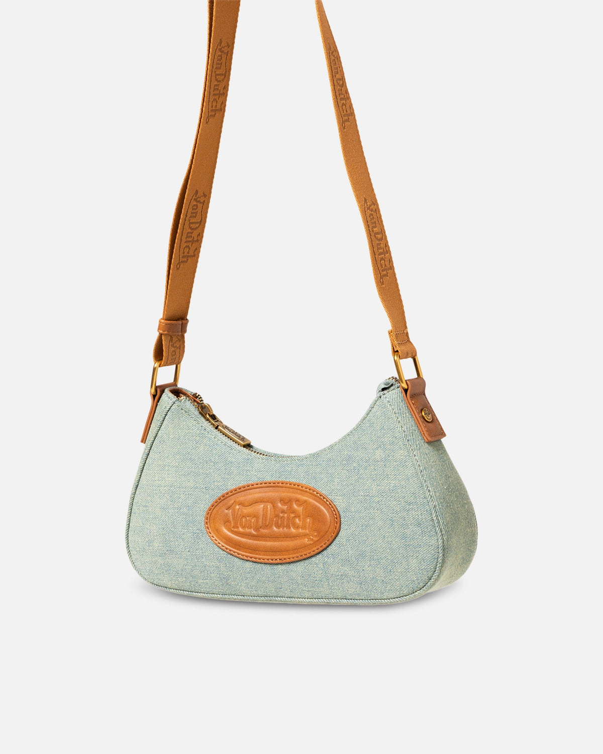 VON DUTCH Von Dutch Women's Amy Dirty Shoulder Bag Dirty Denim