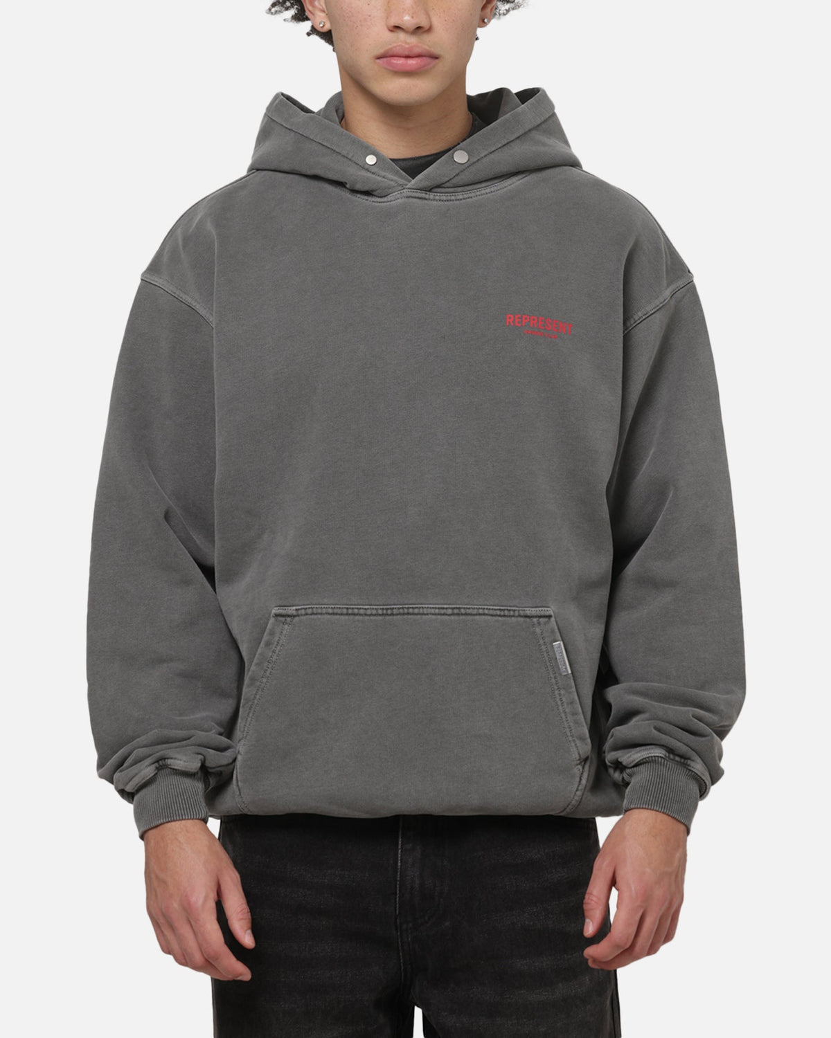 REPRESENT Classic Represent Owners Club Hoodie Washed Black