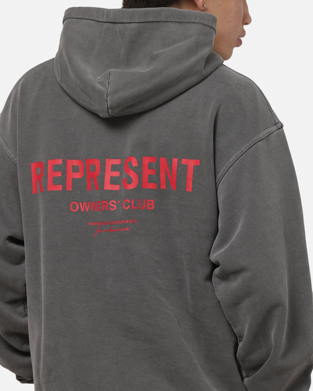 REPRESENT Classic Represent Owners Club Hoodie Washed Black