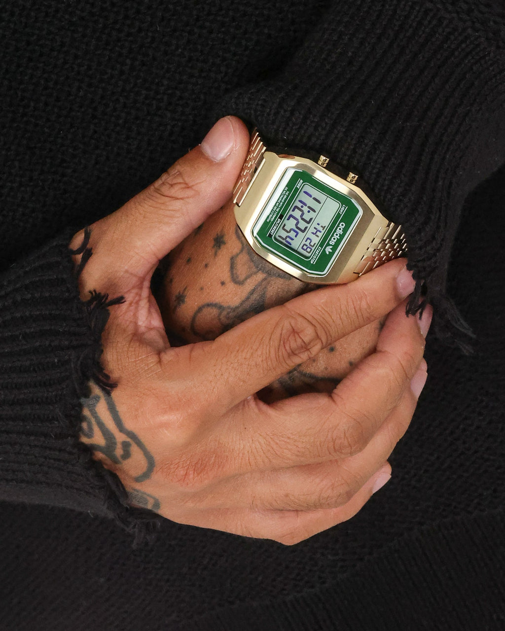 ADIDAS Adidas Digital Two 36MM Gold/Green