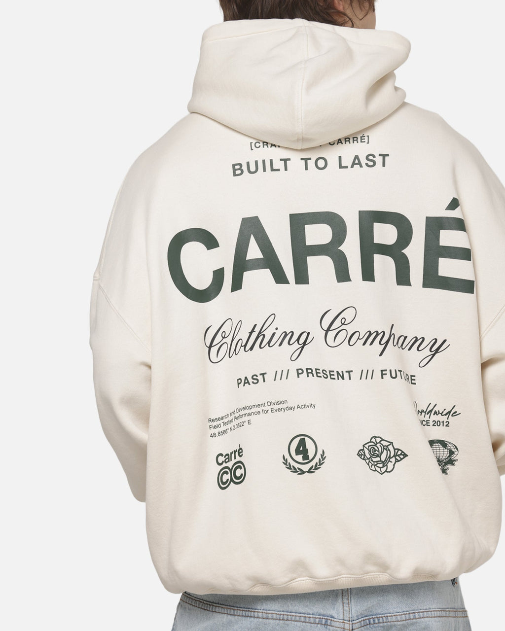 CARRE Original Carre CC 2.0 Hoodie Ecru
